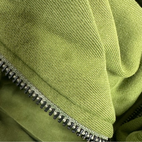 SALE NWT Free People Rebel Rebel Knit Moto Jacket green xs - Picture 15 of 16